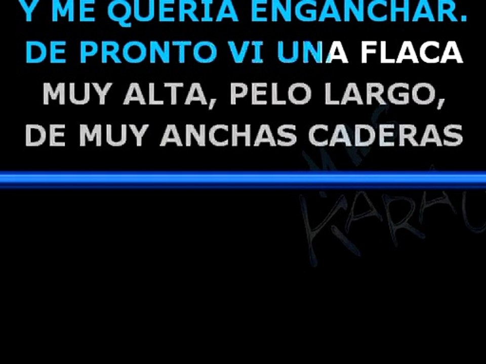 EL OMAR - Cachumba (karaoke)