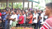 WATCH: Bangsamoro Islamic Armed Forces troops choose peace through the ballot