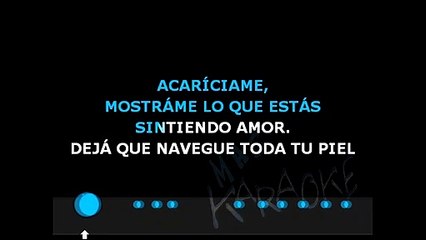 ACARICIAME - Chebere (karaoke)