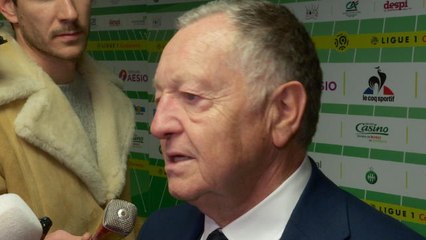 Derby - Aulas : "Une joie très spontanée"