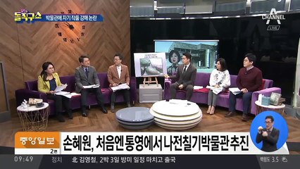 손혜원, 박물관에 본인 작품 강매 논란