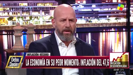 Moyano vs.  Waldo Wolff en Debo Decir