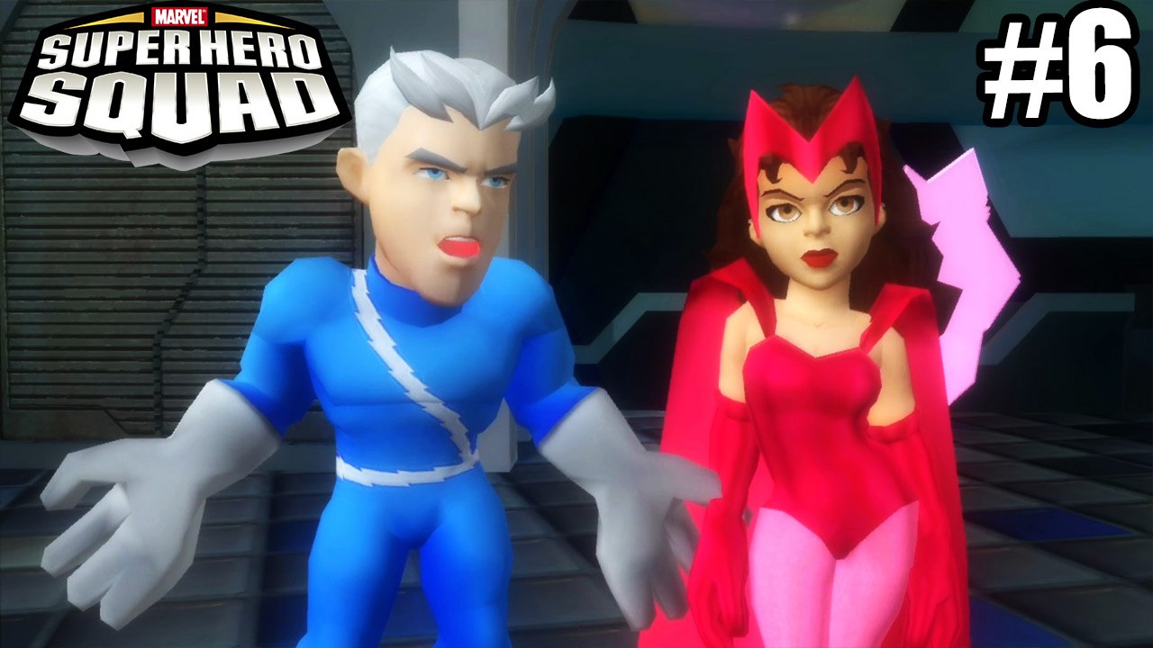 QUICKSILVER and SCARLET WITCH with Her Dad