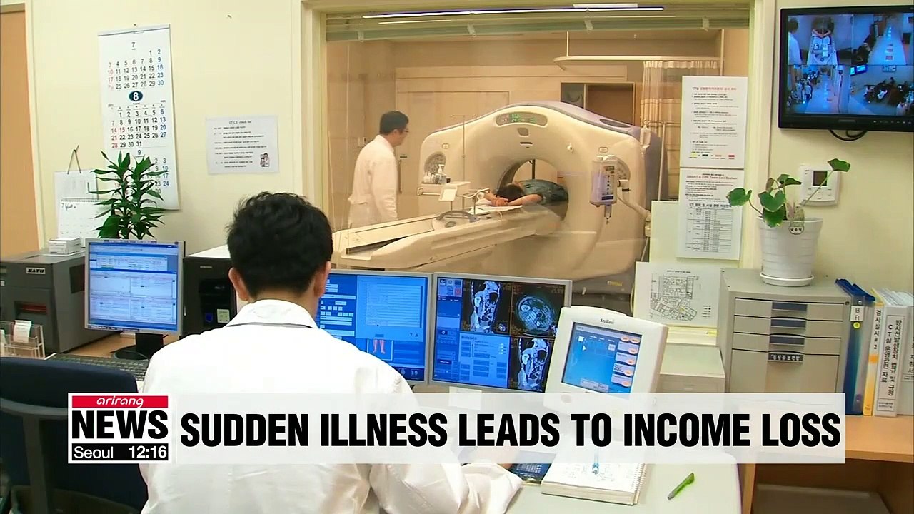 Middle-aged people's income drops by US$ 5,330 after falling into sudden illness: KDI