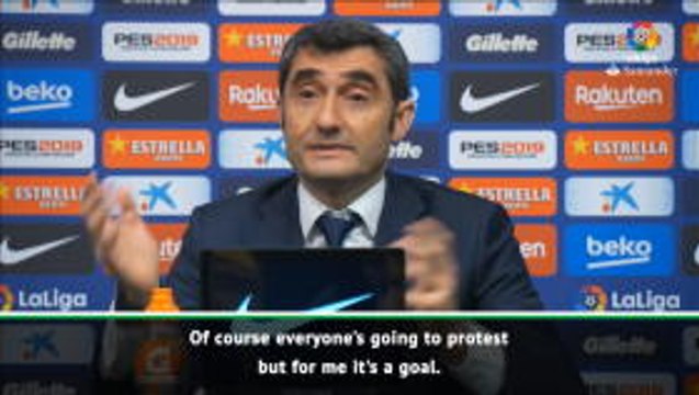 Valverde dismisses VAR controversy in Barcelona win