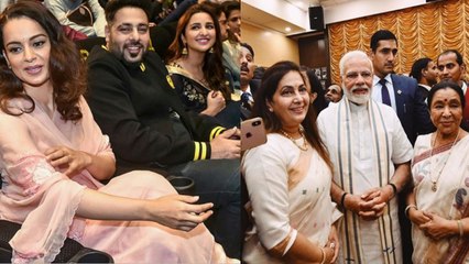 Скачать видео: PM Narendra Modi inaugurates Museum of Cinema: Kangana Ranaut, Aamir Khan & others attend FilmiBeat