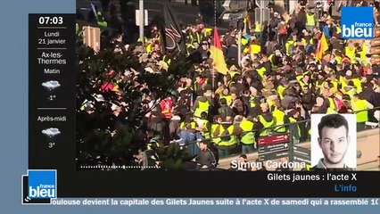 France Bleu Occitanie Matin du lundi 21 janvier 2019