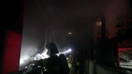 서울 강동구 아파트 화재...1명 사망·17명 후송 / YTN