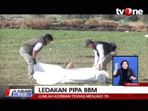 Korban Ledakan Pipa Penyalur BBM di Meksiko Bertambah