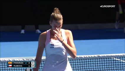 23 points gagnants et trois petites fautes : Pliskova a mis Muguruza au pas