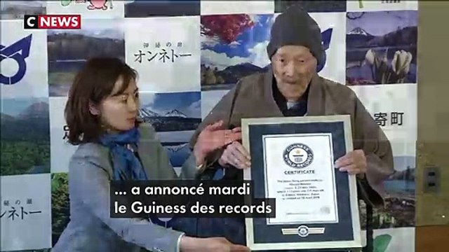Japon : décès à 113 ans de l'homme le plus âgé du monde