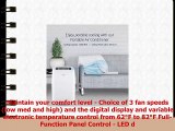 DELLA 14000 BTU Portable Air Conditioner Cool Fan Quiet Dehumidifier for Rooms Up To 450