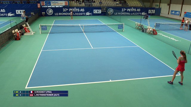 Kotliar vs Lin & Fruhvirtova vs Bathellier & Roignot vs Rothensteiner & Petr vs M'chich & Schoen vs Phillips & Spyrou vs Kang Les Petits As 2019 - Court 1