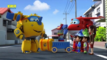 Super Wings DEUTSCH -  Papierfliegerei - Feuer im Wald