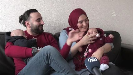 Fanatik Trabzonsporlu Gurbetçi, İkizlerine "Bordo" ve "Mavi" Adını Verdi - Arnhem