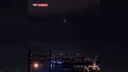 Kanlı Ay tutulması İstanbul'da kısmen izlenebildi