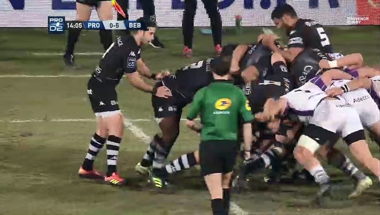 Résumé Provence Rugby / Bourg-en-Bresse