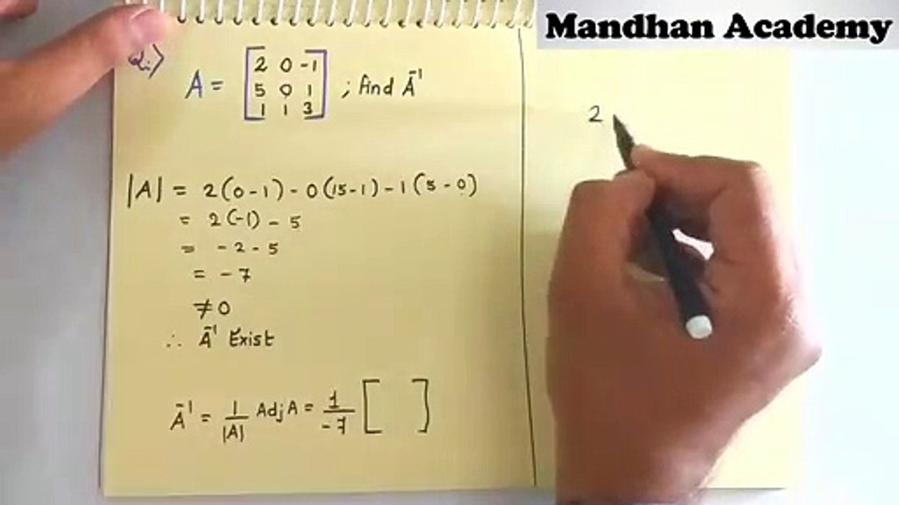 3x3 Matrix-JEE