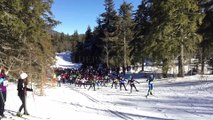 CHABEUIL / Le Critérium départemental de ski de fond filmé par des collégiens de Seignobos