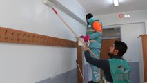 Denetimli Serbestlik Tedbiri Altındaki Yükümlüler, Okulları Boyayıp Duvarlara Resimler Çiziyorlar