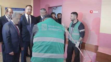 Denetimli serbestlik yükümlüsü okul temizledi, sevdiği kızı babasından istedi