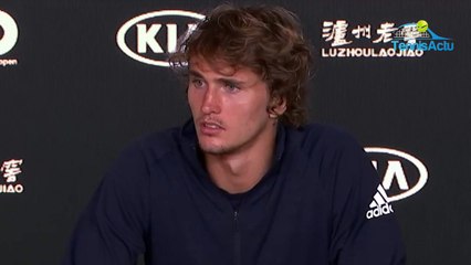 Open d'Australie 2019 - Alexander Zverev pas vraiment de bonne humeur : "Je suis en colère !"