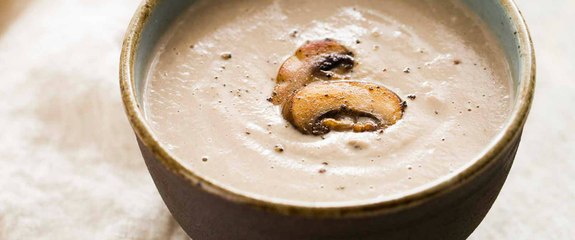 طريقة تحضير شوربة فطر صحية ‏