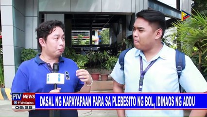 Video herunterladen: Dasal ng kapayapaan para sa plebesito ng BOL, idinaos ng ADDU