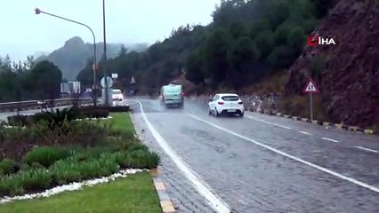 Marmaris’te Şiddetli Yağış Etkili Oldu...