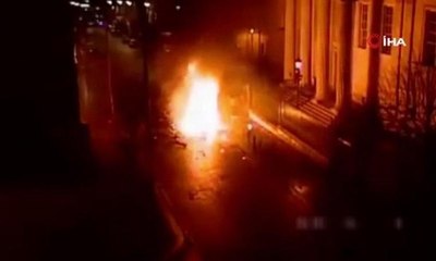 Kuzey İrlanda'daki patlamanın görüntüleri ortaya çıktı