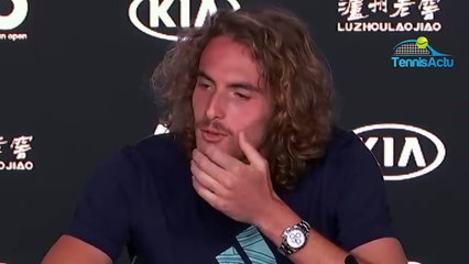 Open d'Australie 2019 - Stefanos Tsitsipas : "Si j'ai un secret ? Je ne préfère pas le dire... si j'en ai un"