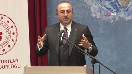 Dışişleri Bakanı Mevlüt Çavuşoğlu : "Bugün ABD Başkanı Sadece Kendi Ülkesinin Çıkarını Düşünerek...