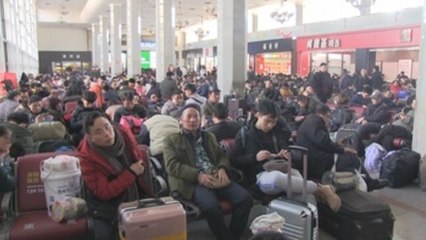 La mayor migración humana arranca con el nuevo Año del Cerdo en el horizonte