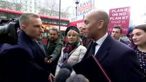 Soubry and Umunna arrive at Cabinet Office for Brexit talks