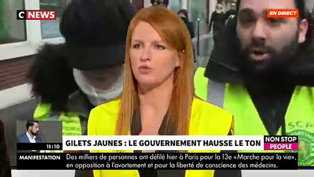 La gilet jaune Ingrid Levavasseur confie ne pas être solidaire des actions mises en place par Eric Drouet et Maxime Nicolle - VIDEO