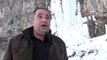 Ardahan'da Donan Şelale Pamukkale'yi Andırdı