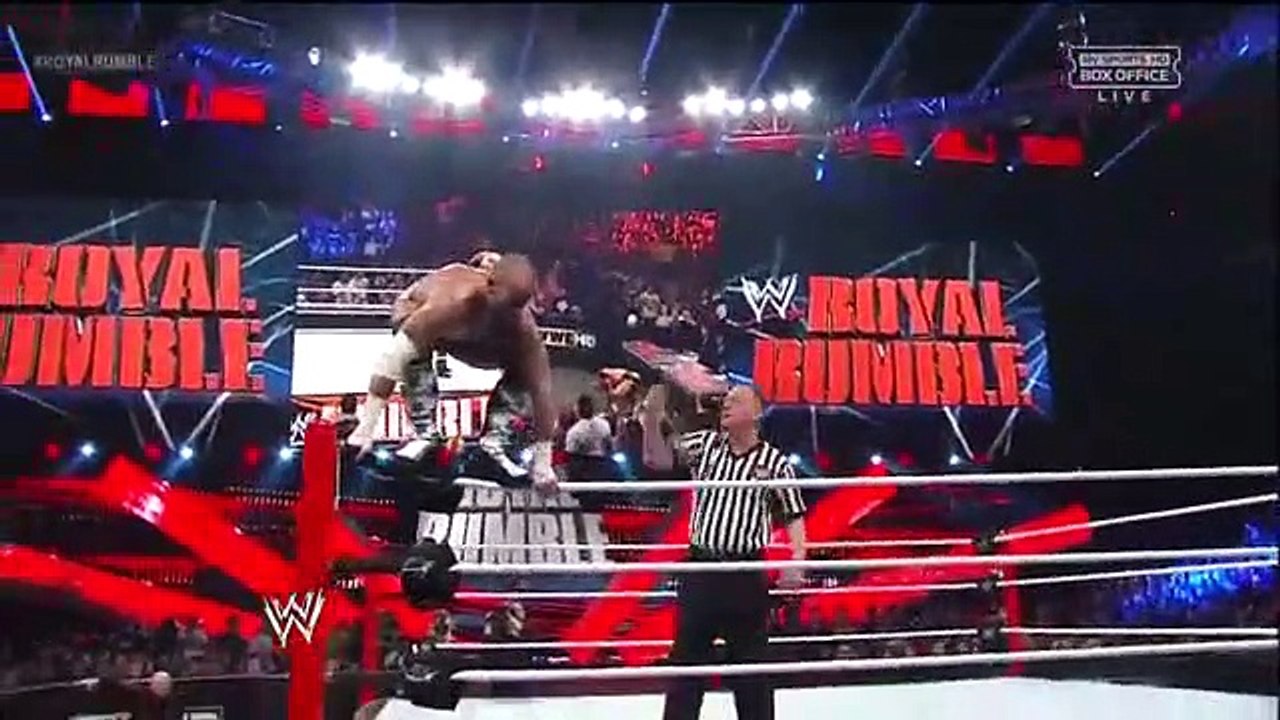 FULL MATCH.  The Rock vs CM Punk   WWE_Championship Match  Royal. Rumble. 2013