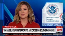 Fact Check: White House falsely claims terrorists are crossing southern border. #WhiteHouse #FactCheck #CNN #News #CNNRightNow #BriannaKeilar