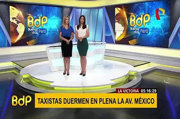 La Victoria: taxistas toman av. México como paradero informal