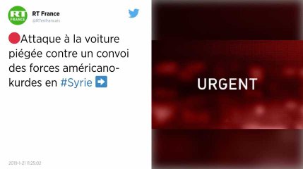 Syrie. Un convoi des forces américaines et kurdes attaqué dans le Nord