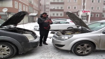 Doğu Buz Kesti Ardahan'ın Göle İlçesi 32,5-Ağrı