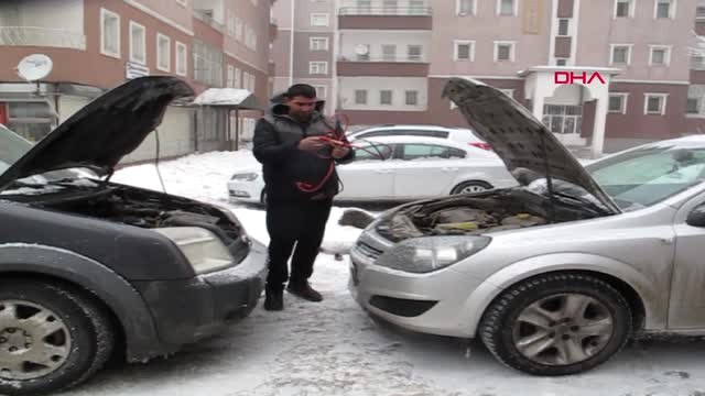 Doğu Buz Kesti Ardahan'ın Göle İlçesi 32,5-Ağrı