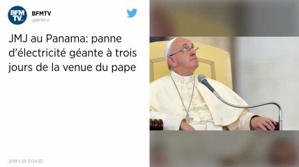 Panama. Panne d'électricité géante à trois jours de la venue du Pape