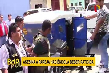 Huaral: la cruda confesión del sujeto que envenenó a su pareja