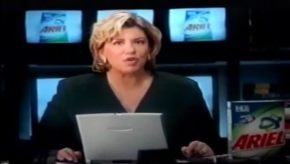 Sabão Ariel em 2000 (com Silvia Poppovic)