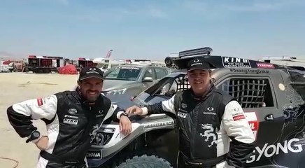 Óscar Fuertes y Diego Vallejo culminan su segundo Dakar con podio