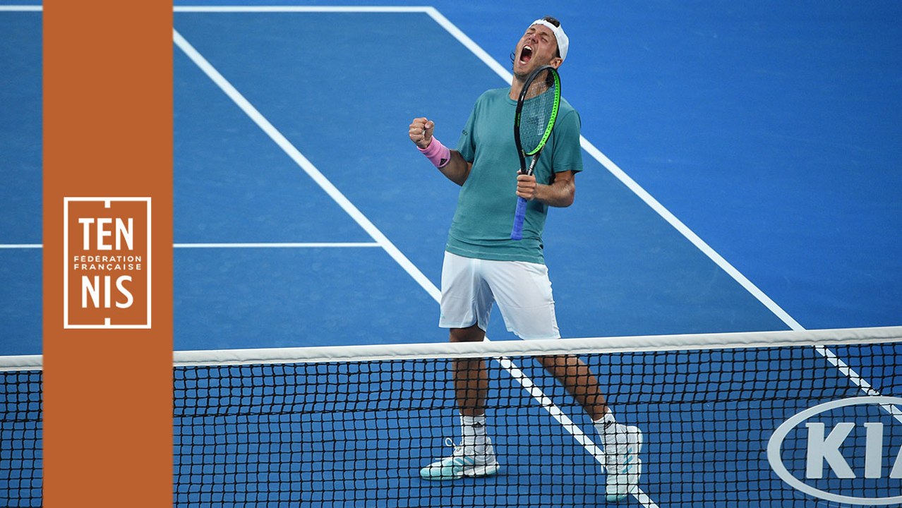 Open d'Australie 2019 : Lucas Pouille en quart de finale !