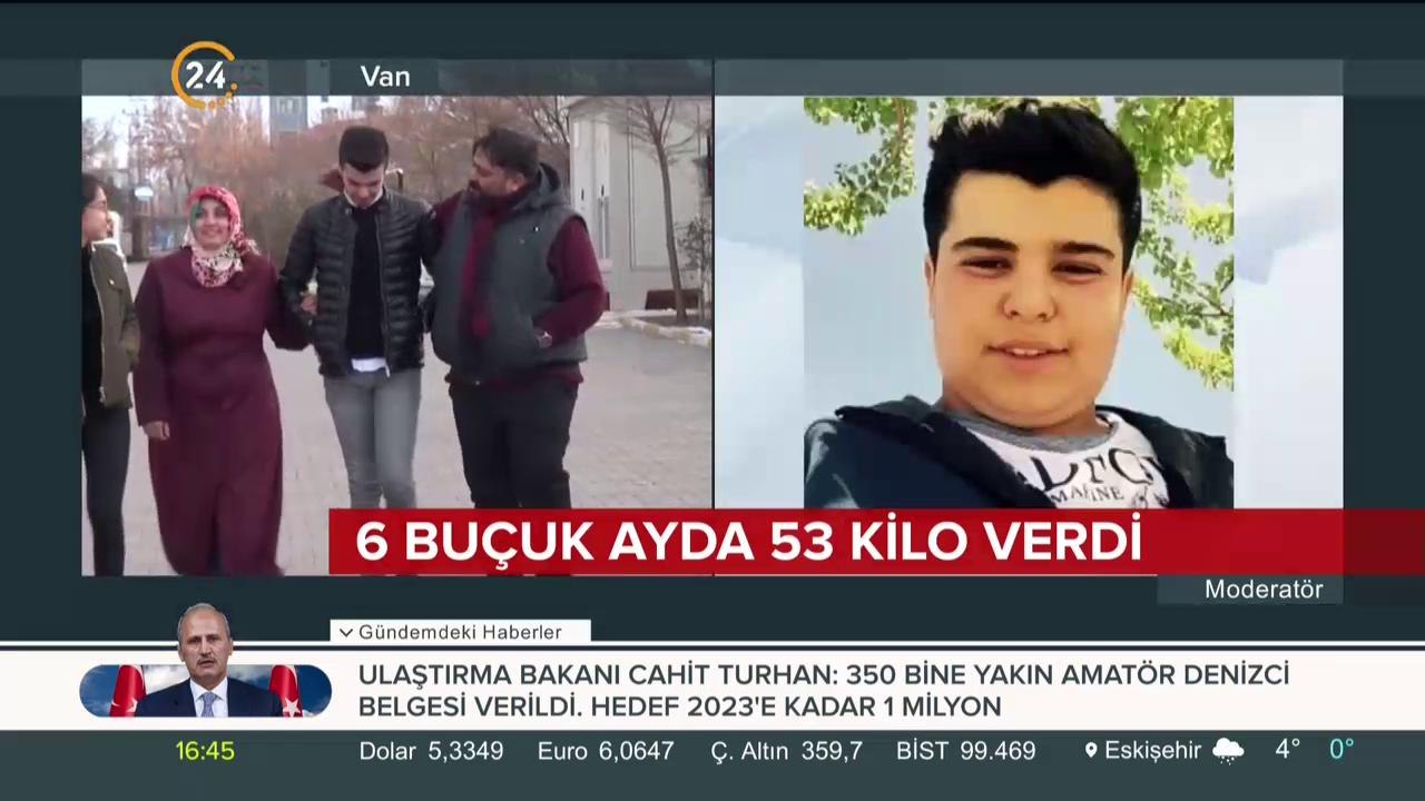6 buçuk ayda 53 kilo verdi