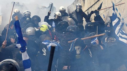 Athen: Ausschreitungen bei Demo gegen Namensänderung für Mazedonien