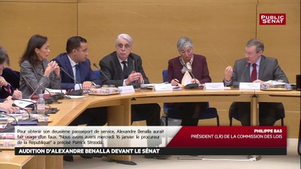 Passeports diplomatiques : passe d’armes entre Alexandre Benalla et la commission d’enquête du Sénat
